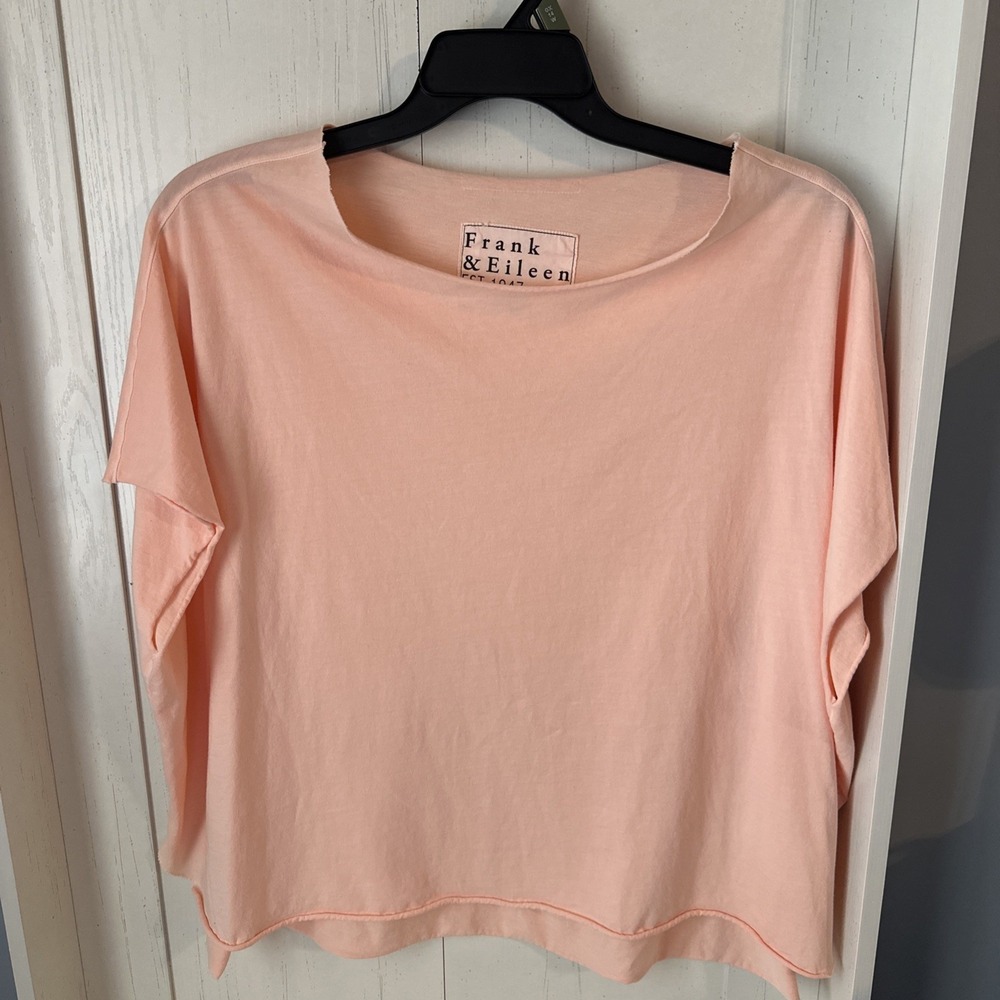 Frank & Eileen Tee Lab Cape Tee Womens Size OS Supima Cotton Top Shirt
